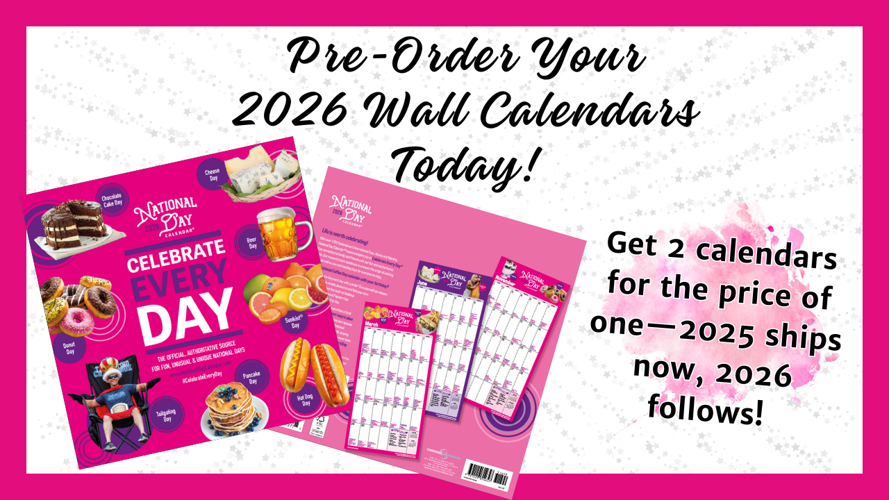 Get Your 2026 Wall Calendar by Pre-Order Now!