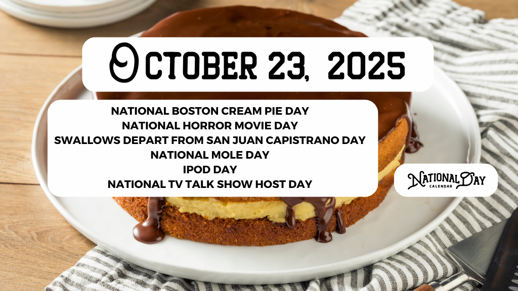 Except I don't think one bakes a Boston Cream Pie.