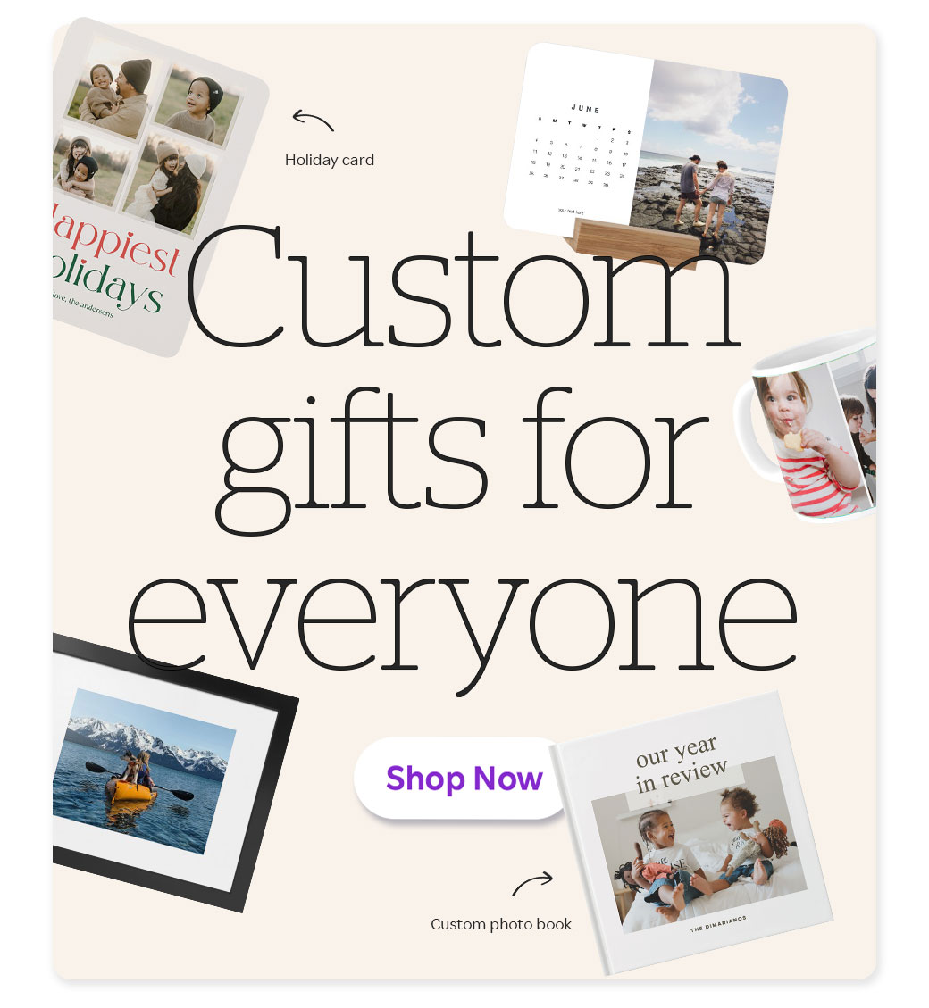 Custom gifts for everyone