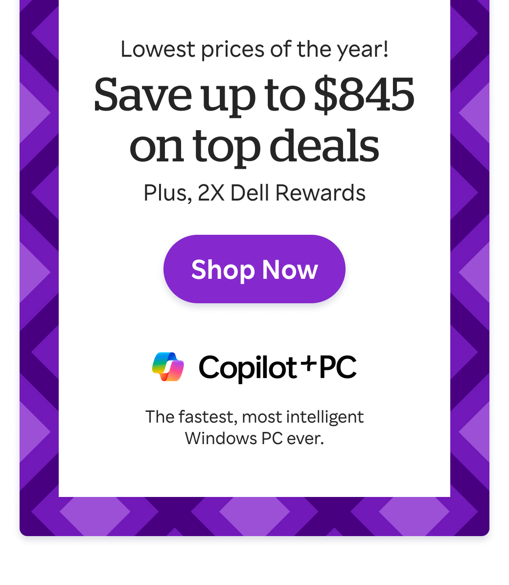 Dell Technologies: 12% Cash Back + Save up to $845 on top deals