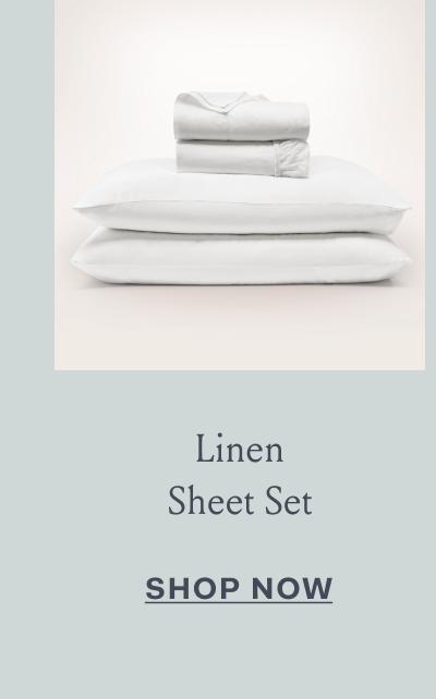 Linen Sheet Set Shop Now