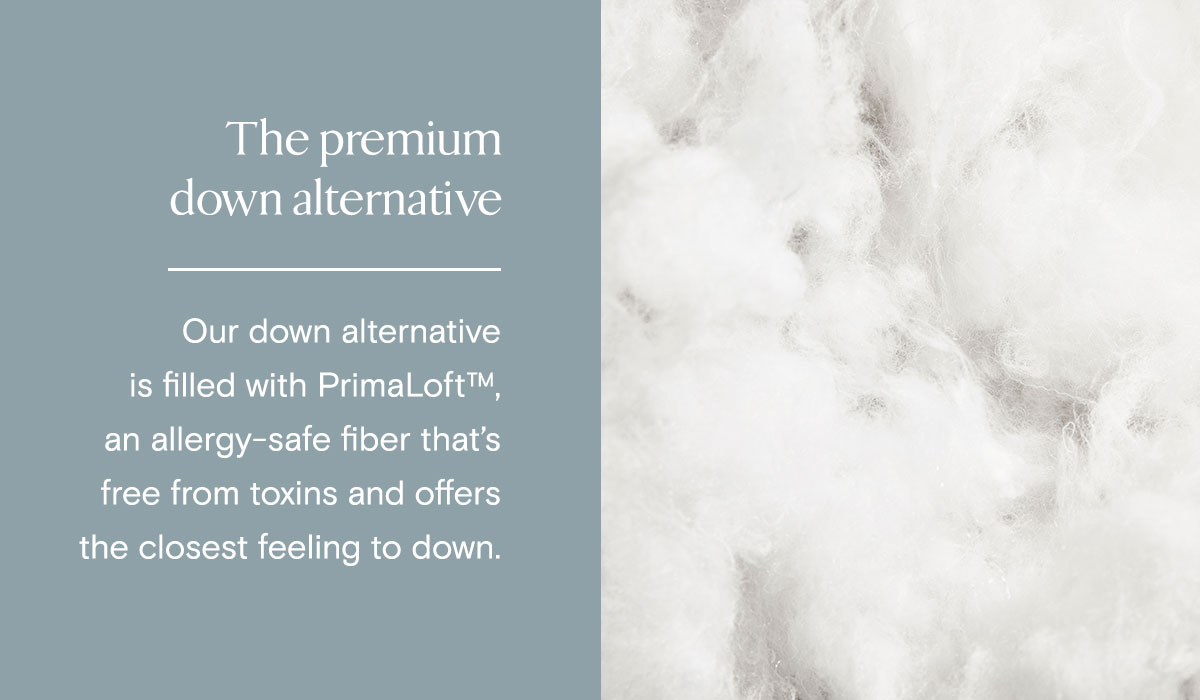 The premium down alternative 