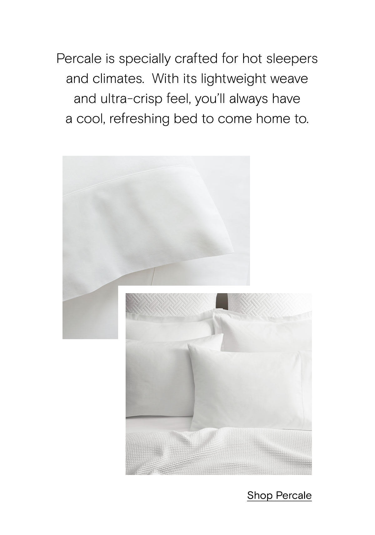 Shop Percale