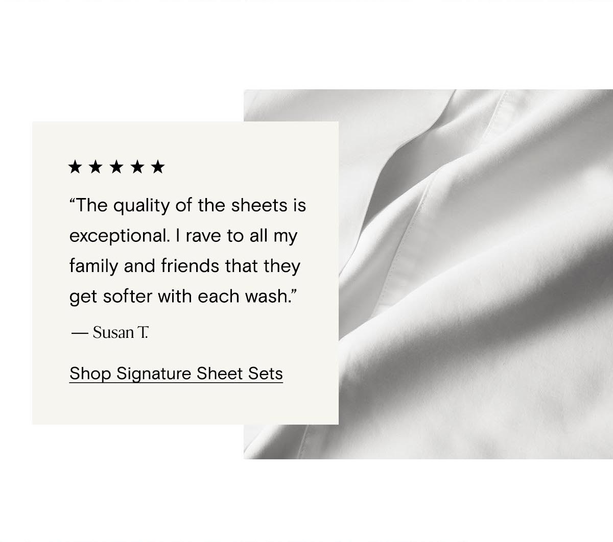 Shop Signature Sheet Sets
