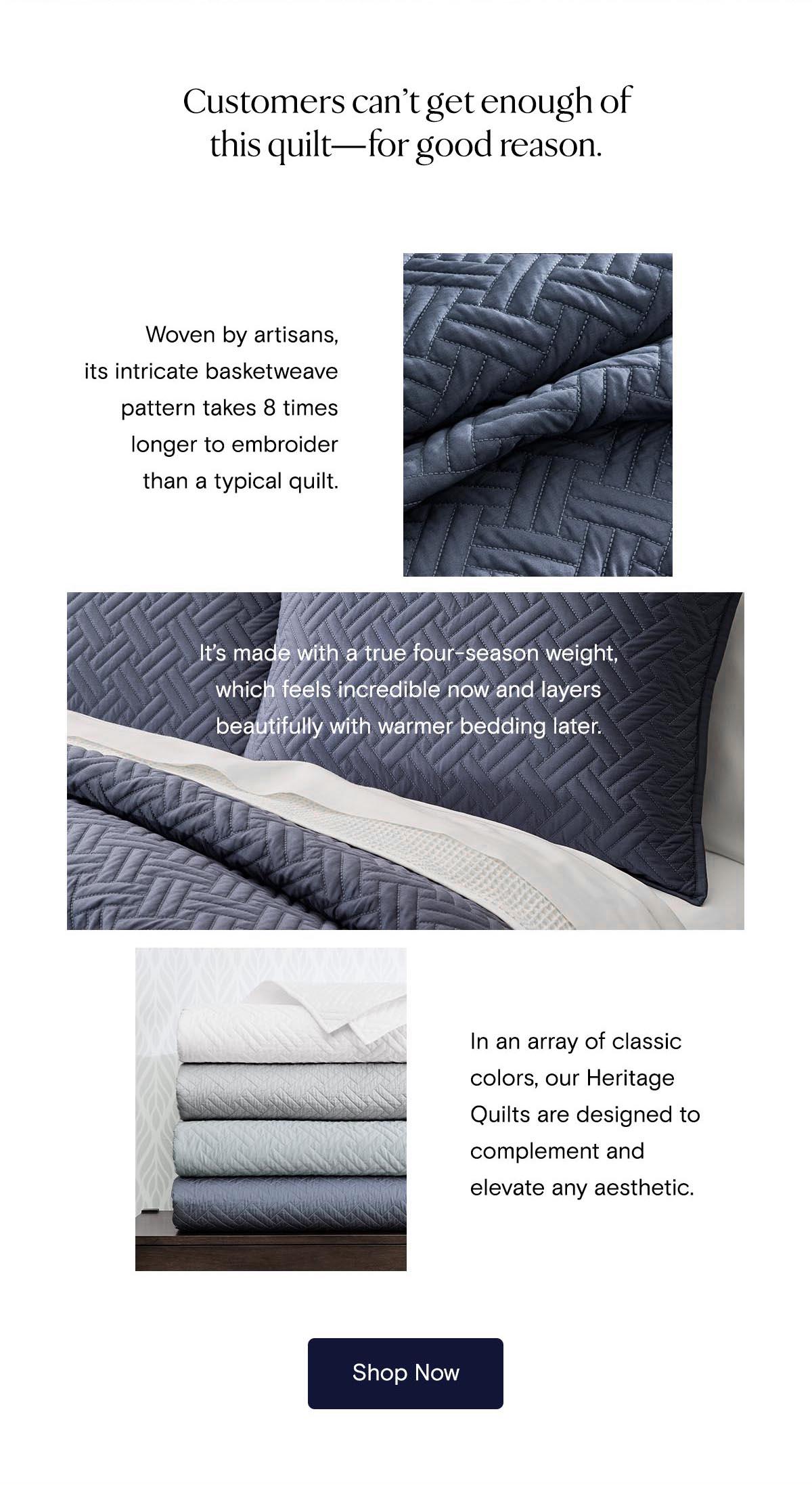 Customer's can't get enough of this quilt - for good reason. | Shop Now