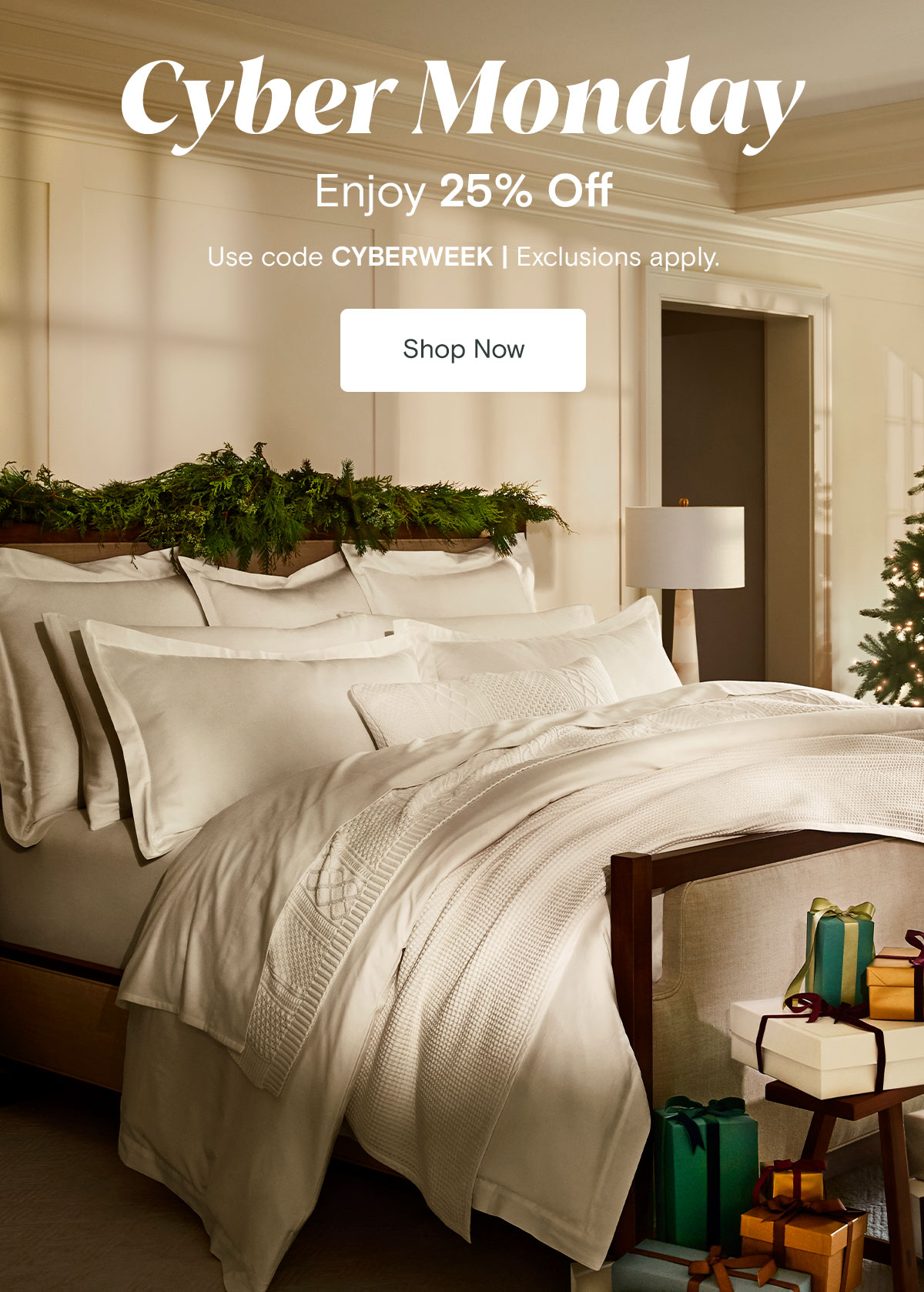 Cyber Monday | Enjoy 25% off use code CYBERWEEK | Exclusions apply. Shop Now