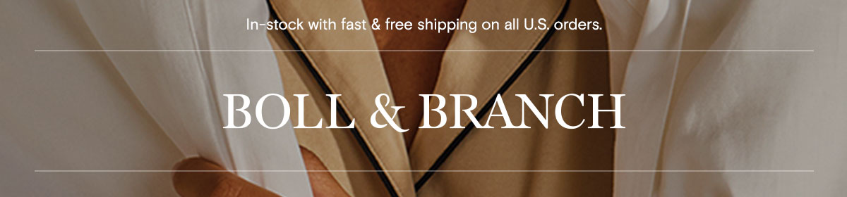 Free shipping on every U.S. order, every day.