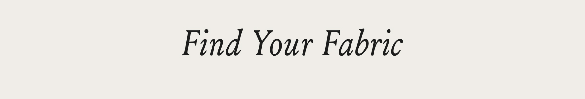 Find Your Fabric