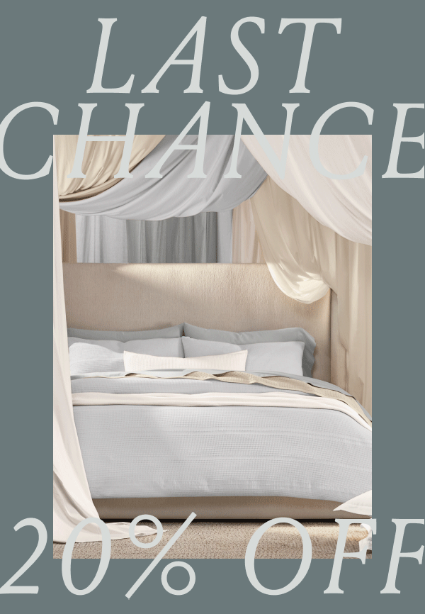 Last Chance 20% Off
