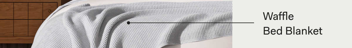 Waffle Bed Blanket