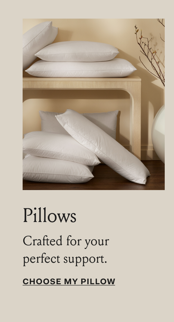 Pillows Crafted For Your Perfect Support Choose My Pillow