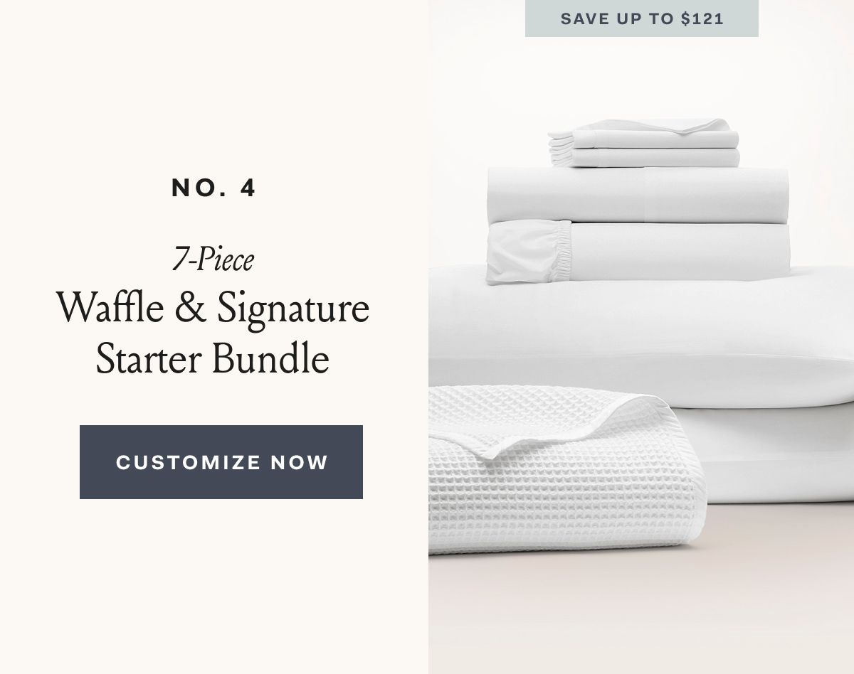 Save up to $121 7-Piece Waffle & Signature Starter Bundle Customize Now