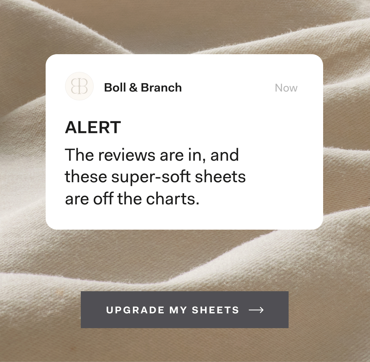 ALERT The reviews are in, and these super-soft sheets are off the charts. Upgrade My Sheets