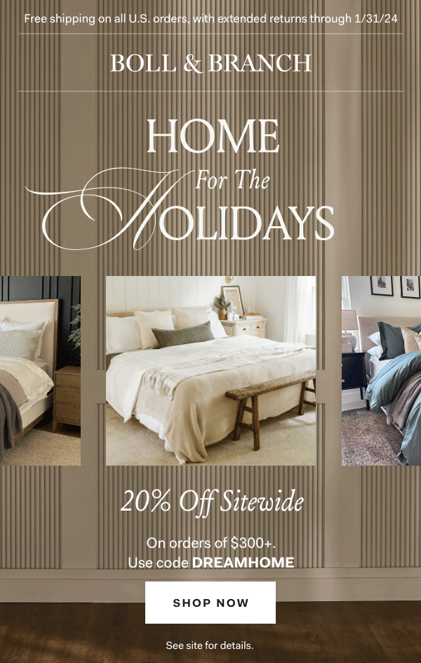 The 20 off sale you’ve been waiting for Boll & Branch