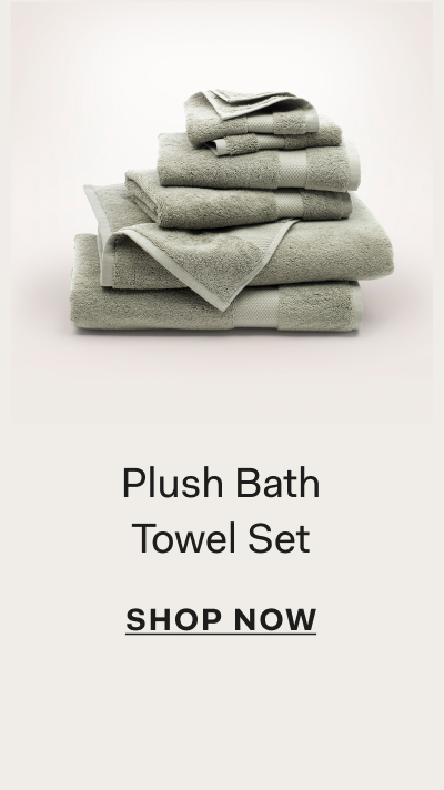 Plush Bath Towel Set SHOP NOW 
