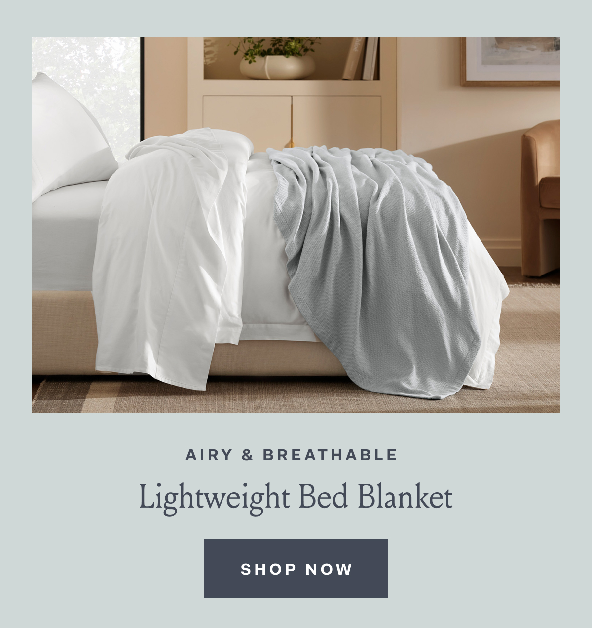 AIR & BREATHABLE LIGHTWIGHT BED BLANKET SHOP NOW