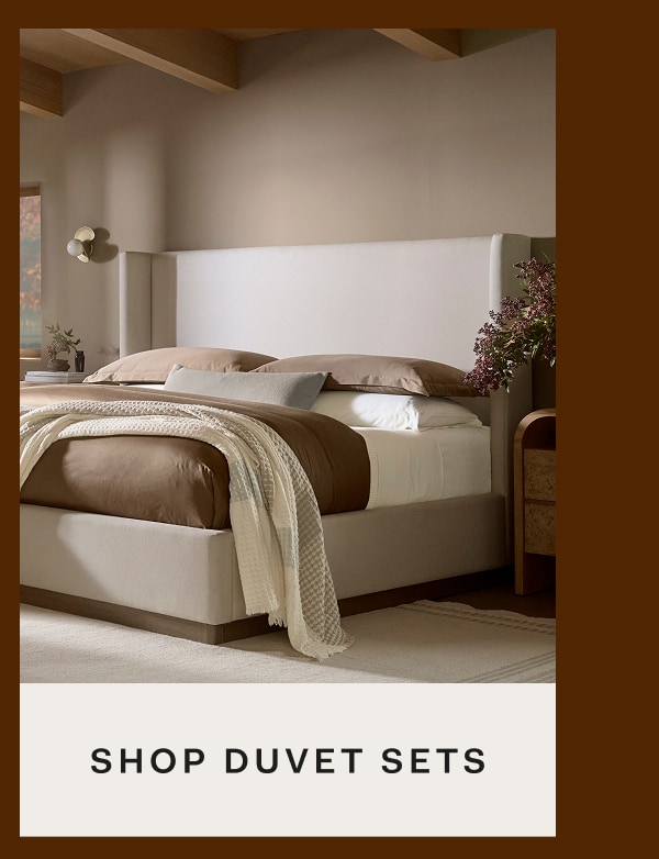 SHOP DUVET SETS