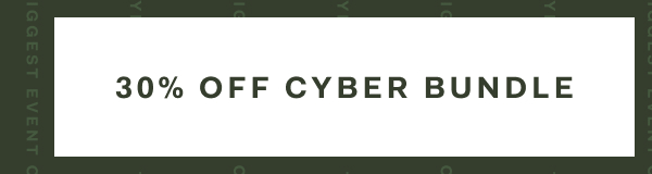 30% OFF CYBER BUNDLE