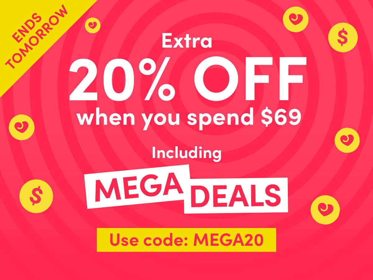 20% off $69