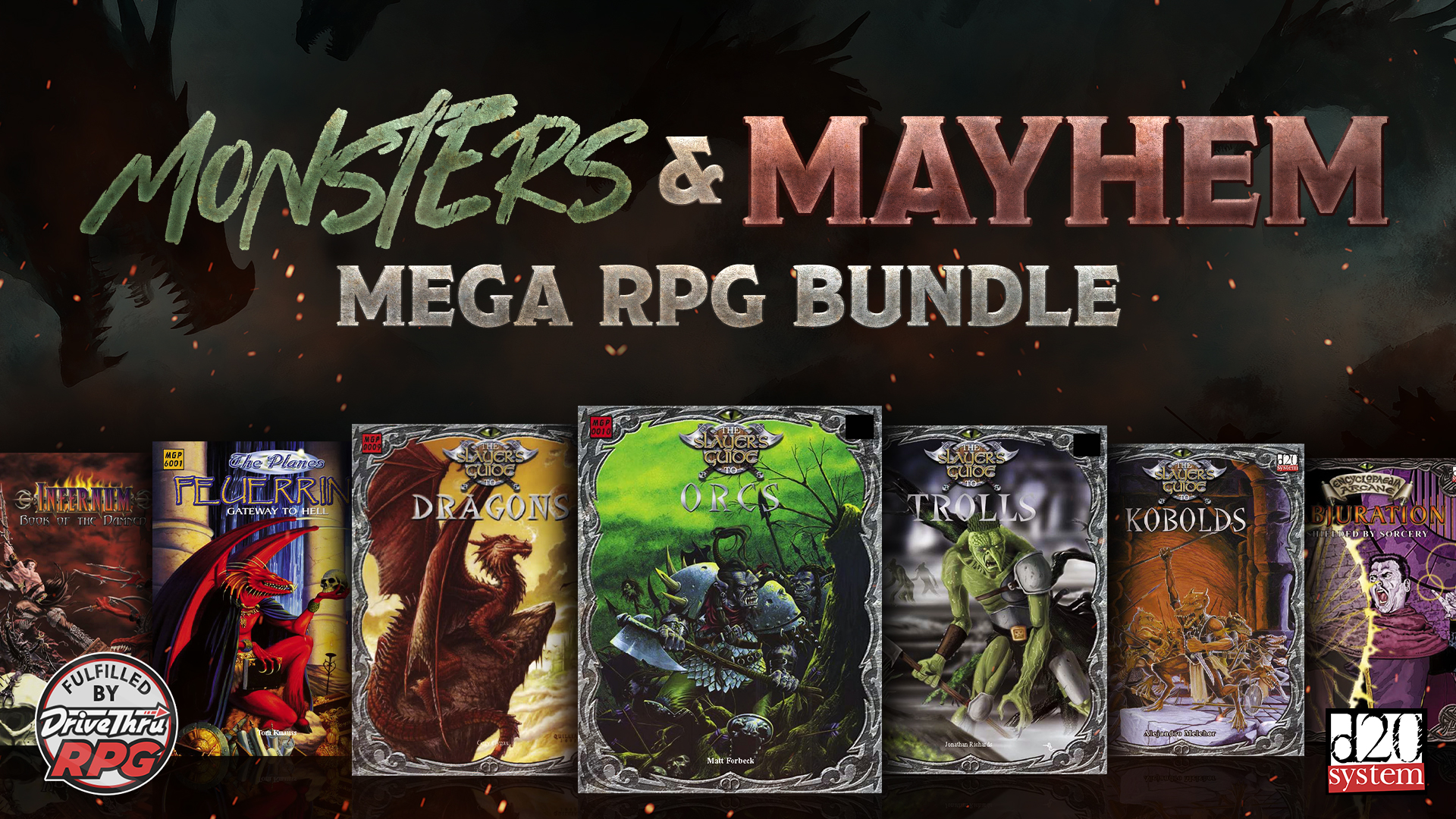 Monsters & Mayhem Mega RPG Bundle