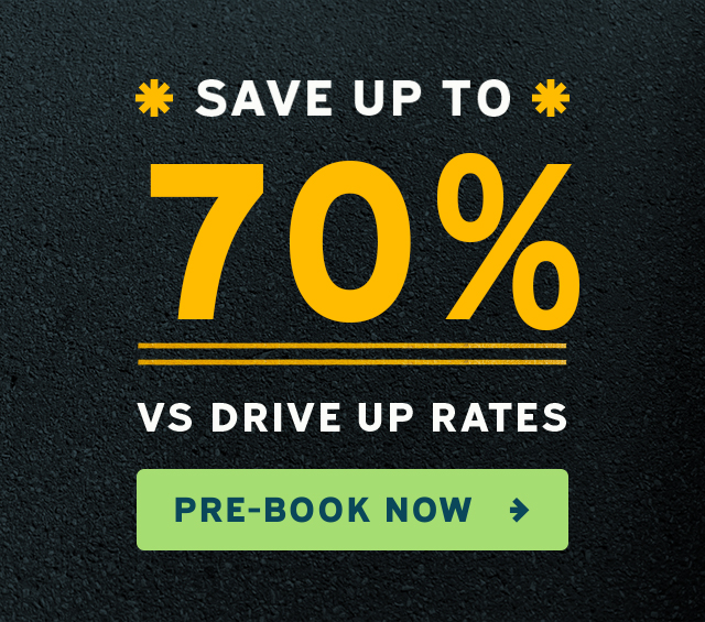 Save up to 70% by pre-booking