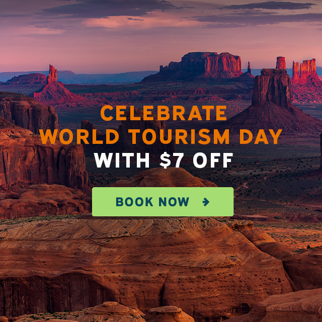 Celebrate World Tourism Day With $7 Off