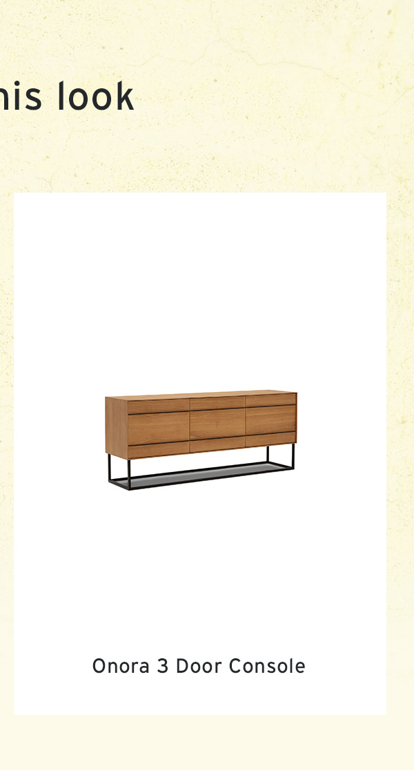 Onora 3 Door Console