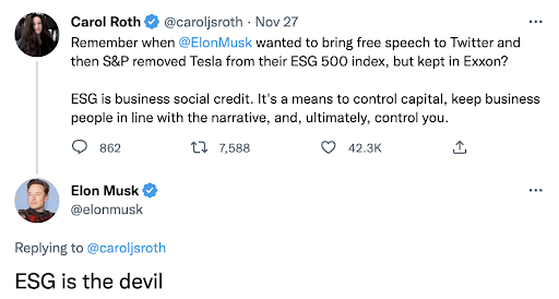 Elon ESG