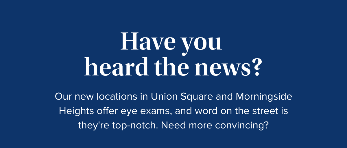 Have you heard the news