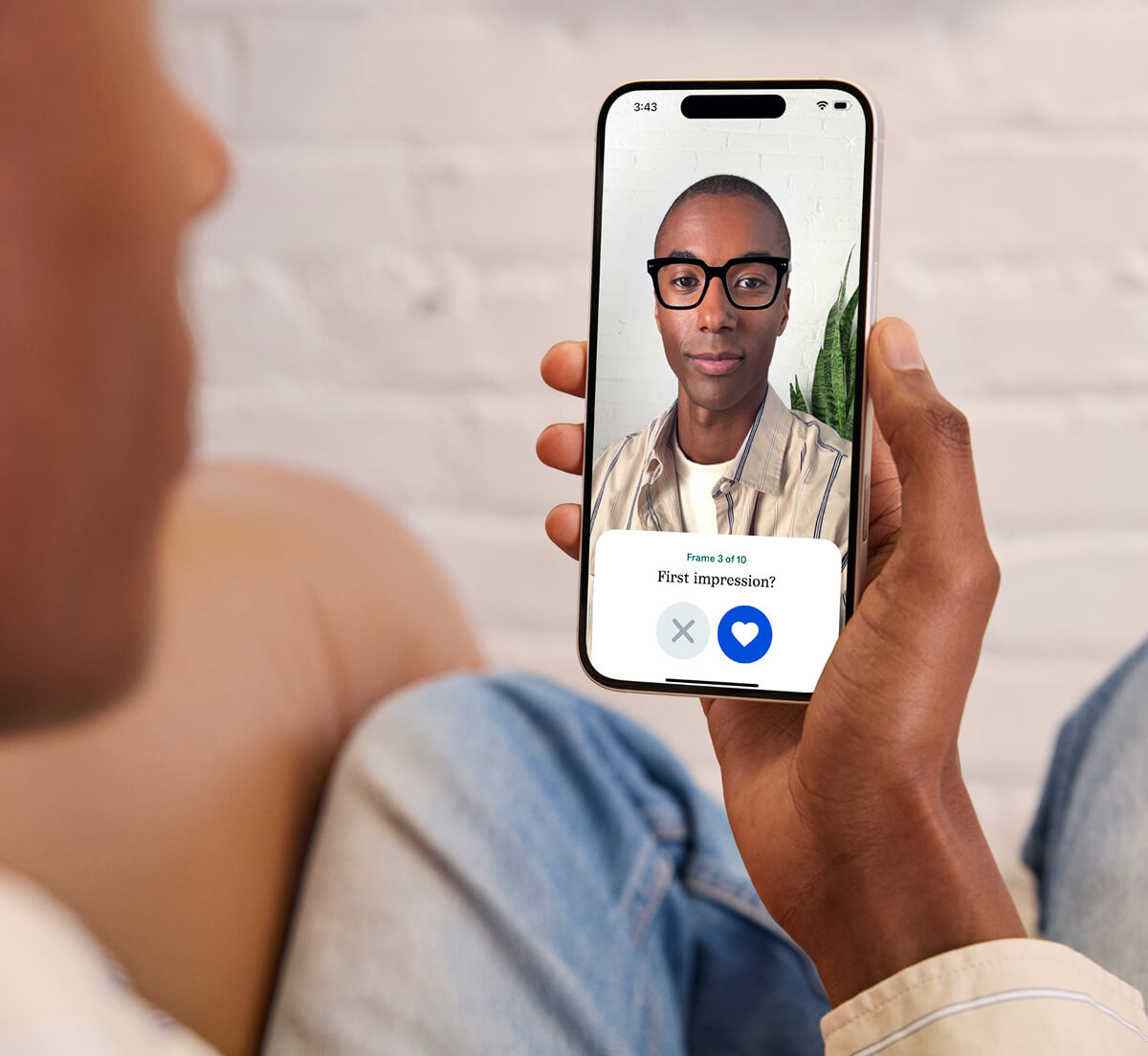 Get fitted for a new frame 