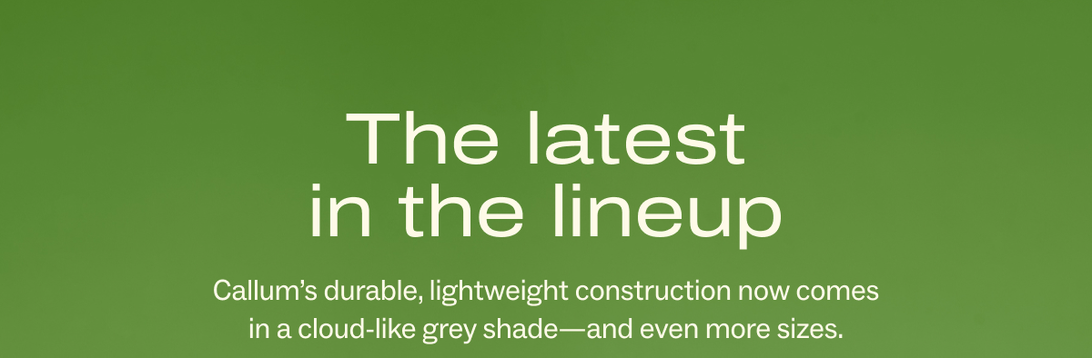 The latest in the lineup