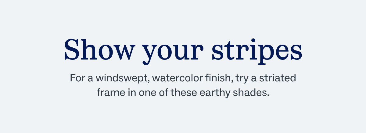 Show your stripes