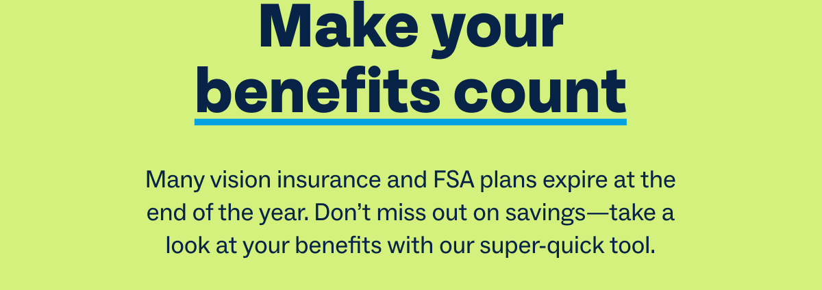 Don't miss out on savings