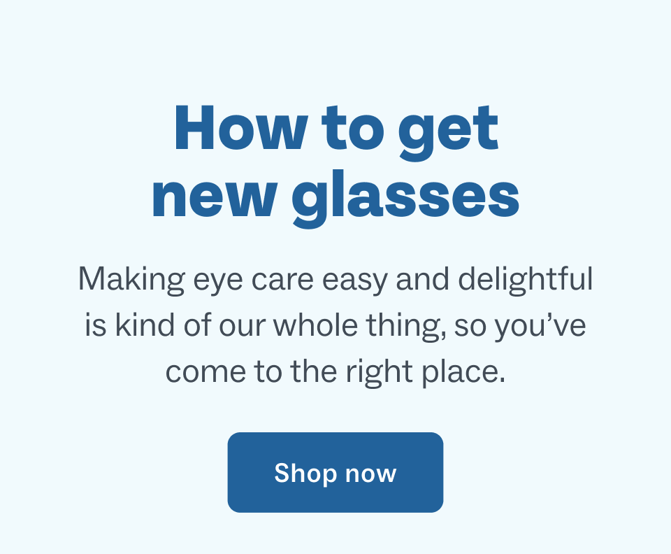 How to get new glasses