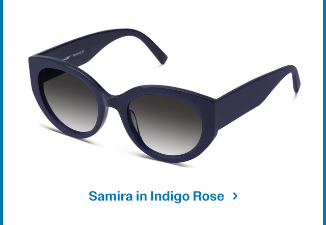 Samira in Indigo Rose