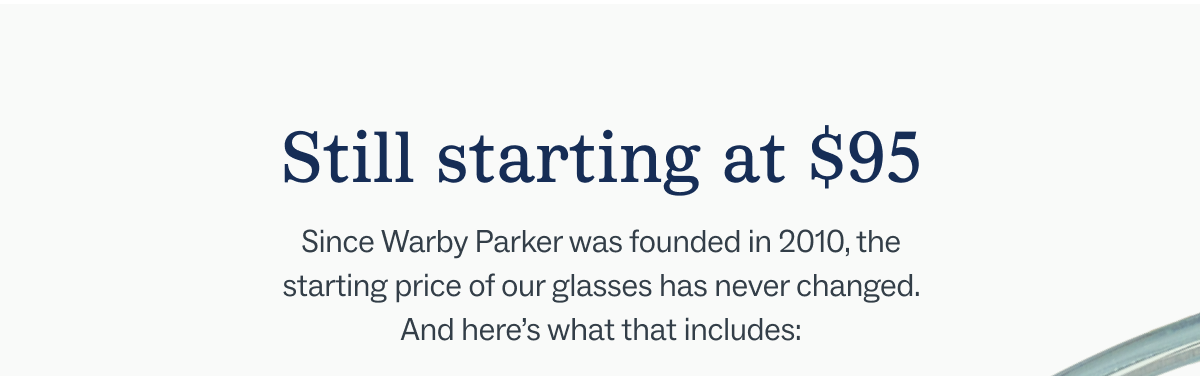Still Starting at $95