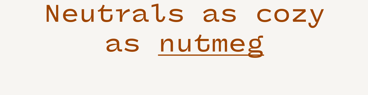 Nutmeg