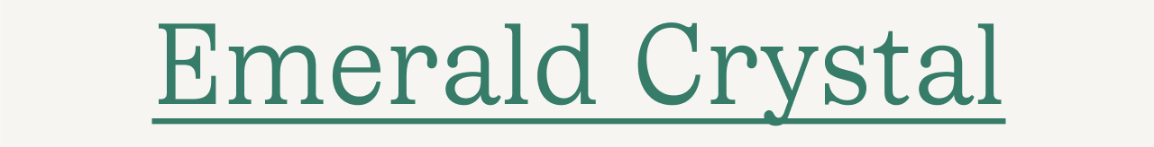 Emerald Crystal