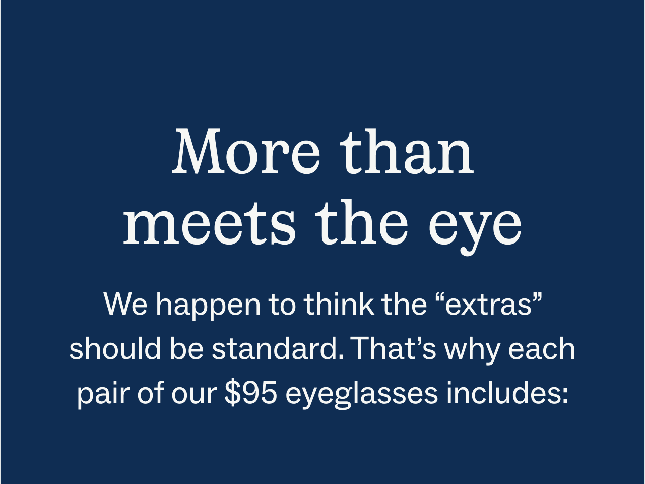 More than meets the eye