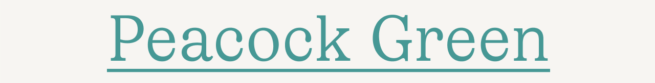 Peacock Green