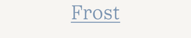 Frost