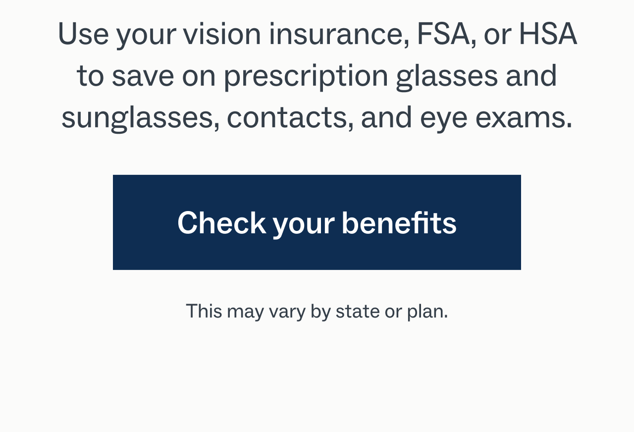 Check your benefits