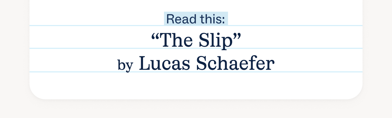 The Slip