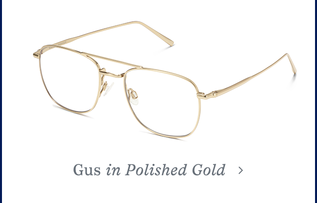 Gus in Polished Gold