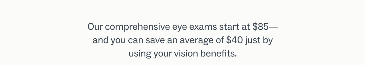 use your vision benefits