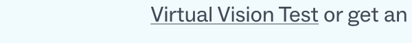 Virtual vision test