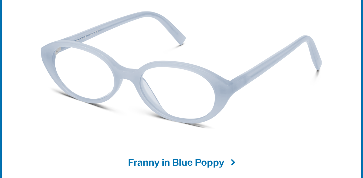 Franny in Blue Poppy