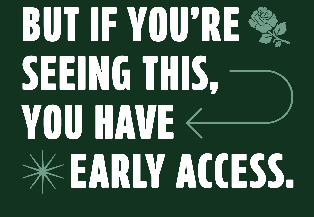Shop early access