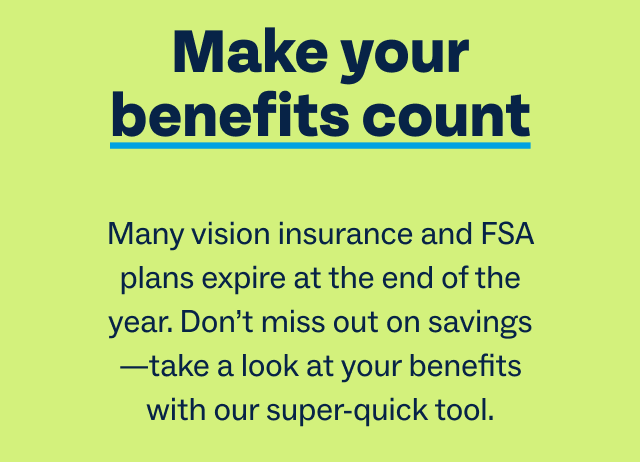 Don't miss out on savings