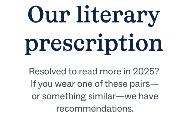 Our literary prescription